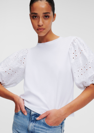 LACE T-SHIRT WHITE