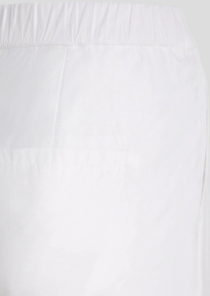 EMBROIDERED PANTS WHITE