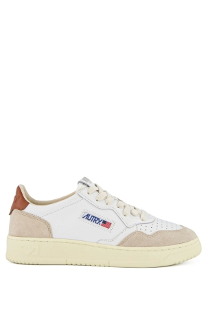 MEDALIST LOW LEAT/SUEDE WH/C