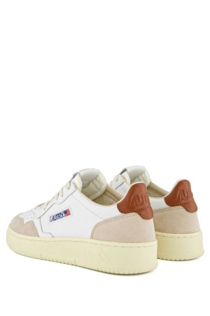 MEDALIST LOW LEAT/SUEDE WH/C