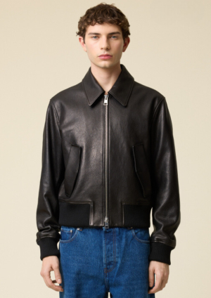 CLASSIC ZIPPED JACKET 001/BLACK