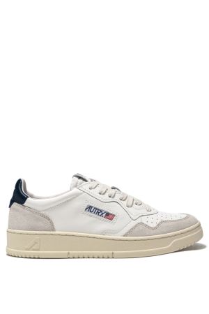 MEDALIST LOW LEAT/SUEDE WHT/