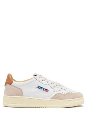 MEDALIST LOW LEAT-SUEDE WHT/
