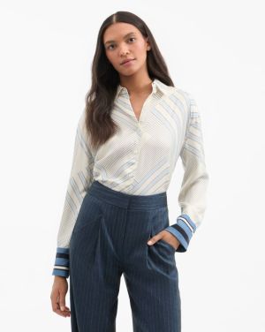 DELILA W0340 DOVE/BLUE