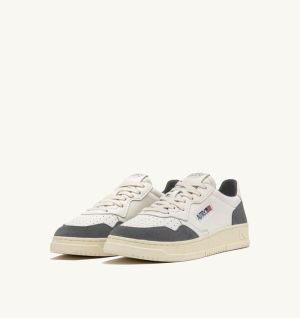MEDALIST LOW GOAT/SUEDE WHT/