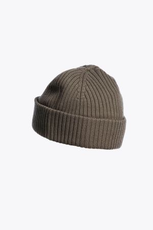 RIB HAT 0103/OLIVE GREY