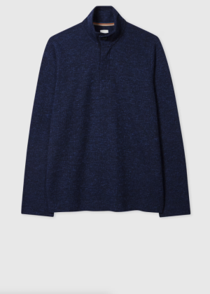 RUGBY FUNNEL NECK SWEATSHIRT 47/BLEU