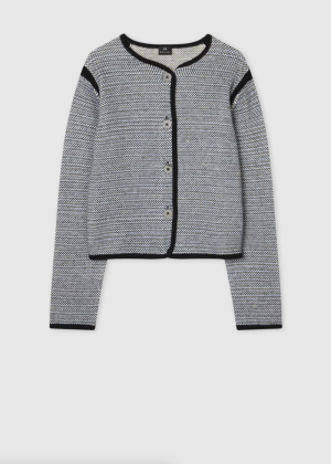 VESTE BOUTON 79/ANTRACITE