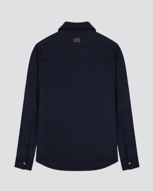 LIGHT JACKET  MELANGE BLUE