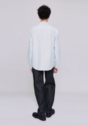 CHEMISE GREG LOGO LAA/ GRIS