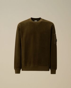 SWEATSHIRTS CREW NECK IVY GREEN 683