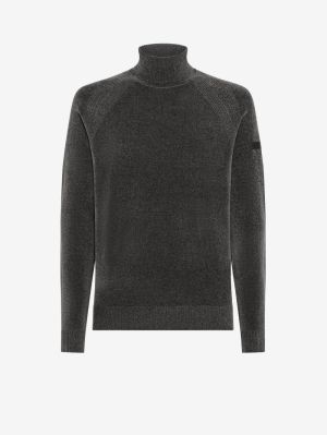 VELVET TURTLENECK KNIT 20 FOREST GREEN