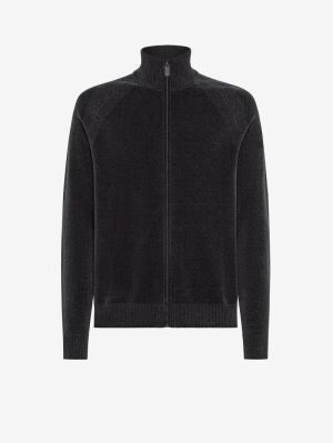 VELVET FULL ZIP KNIT 11 LEAD