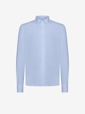 OXFORD OPEN SHIRT 64 LIGHT BLUE
