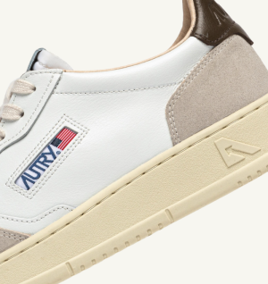 LEAT/SUEDE WHT/