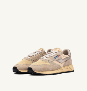 SUEDE/NET ECRU/